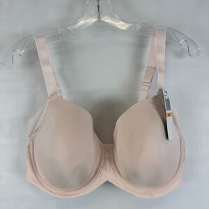 Paramour Marvelous 36DD‎ Nude Underwire T-Shirt Bra Smooth Full Coverage NWT